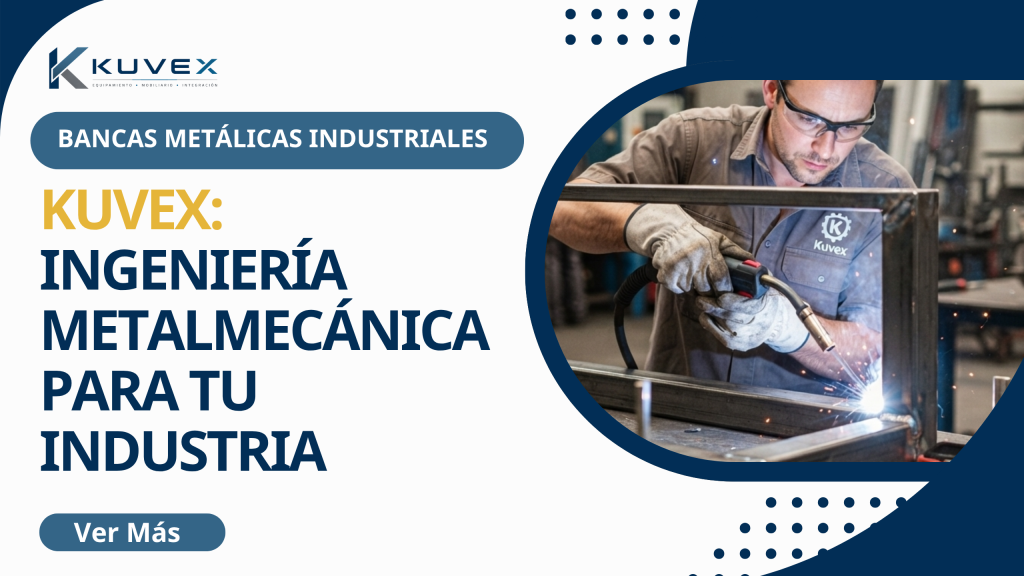 BANCAS METÁLICAS INDUSTRIALES - kuvex
